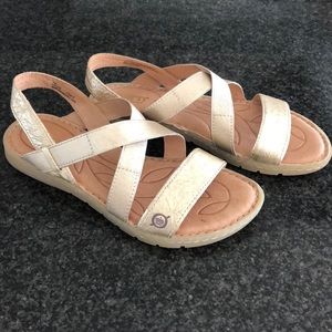 Born Gold sandals